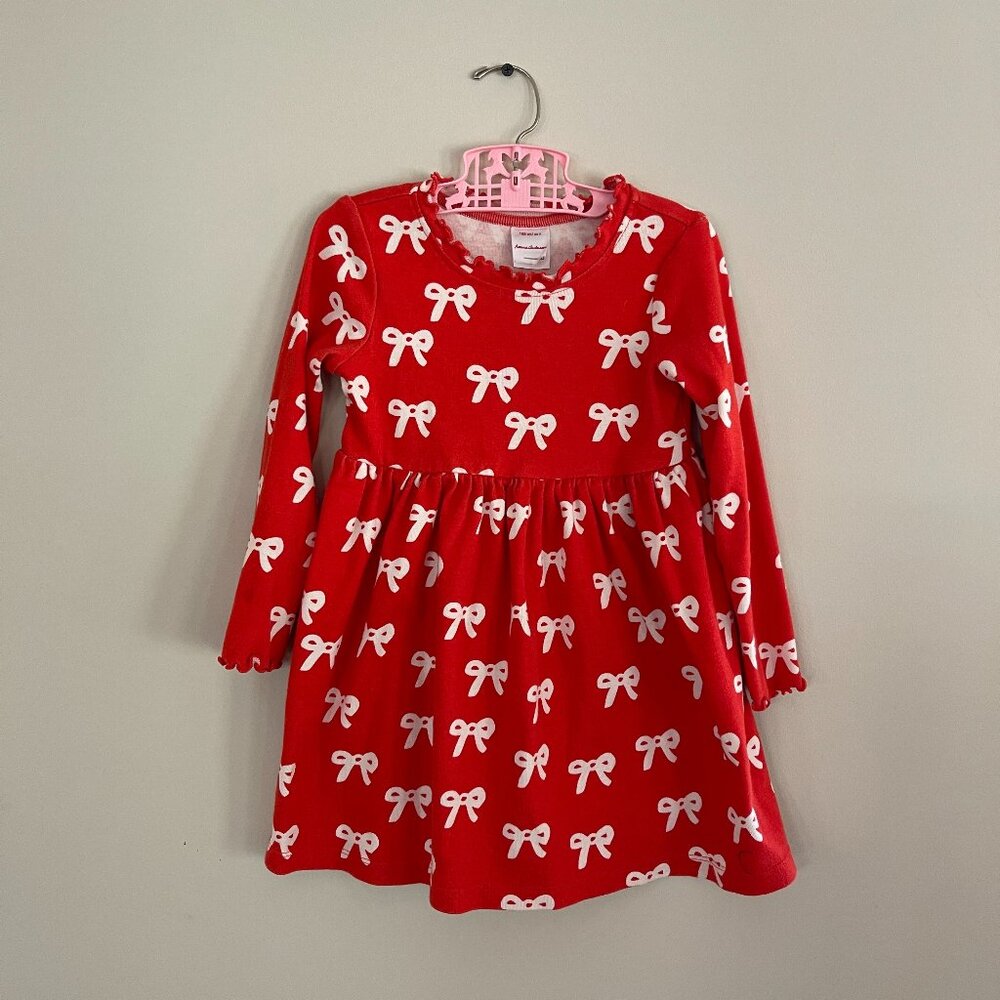 HANNA ANDERSSON girls Ribbon Dress (4T)